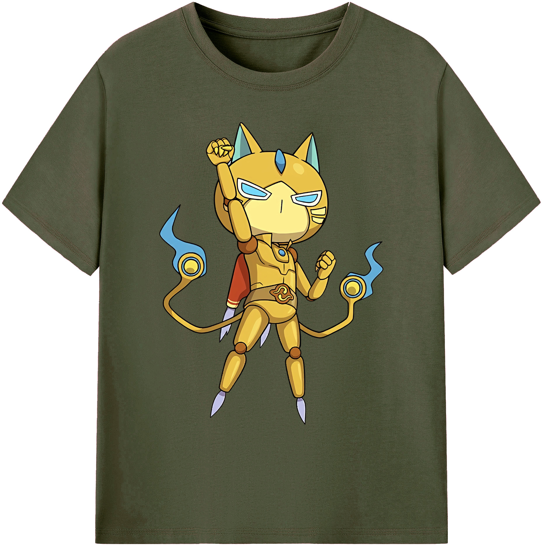（画像用） 妖怪ウォッチ Yo-kai Watch 綿100％ メンズ半袖Tシャツ｜肌触りやわらか＆通気性